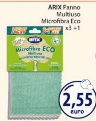 ARIX Panno Multiuso Microfibra Eco