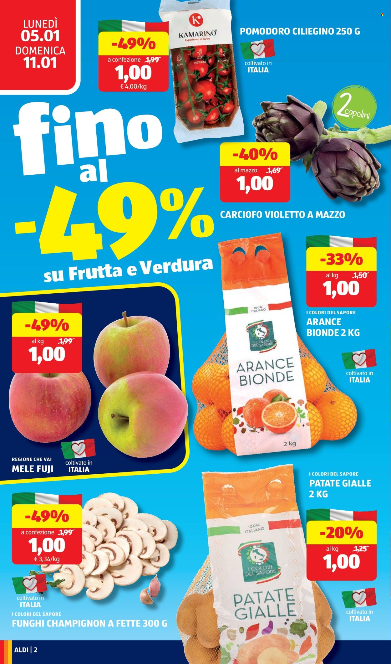 Volantino Aldi - 5/1/2026 - 11/1/2026. Pagina 2