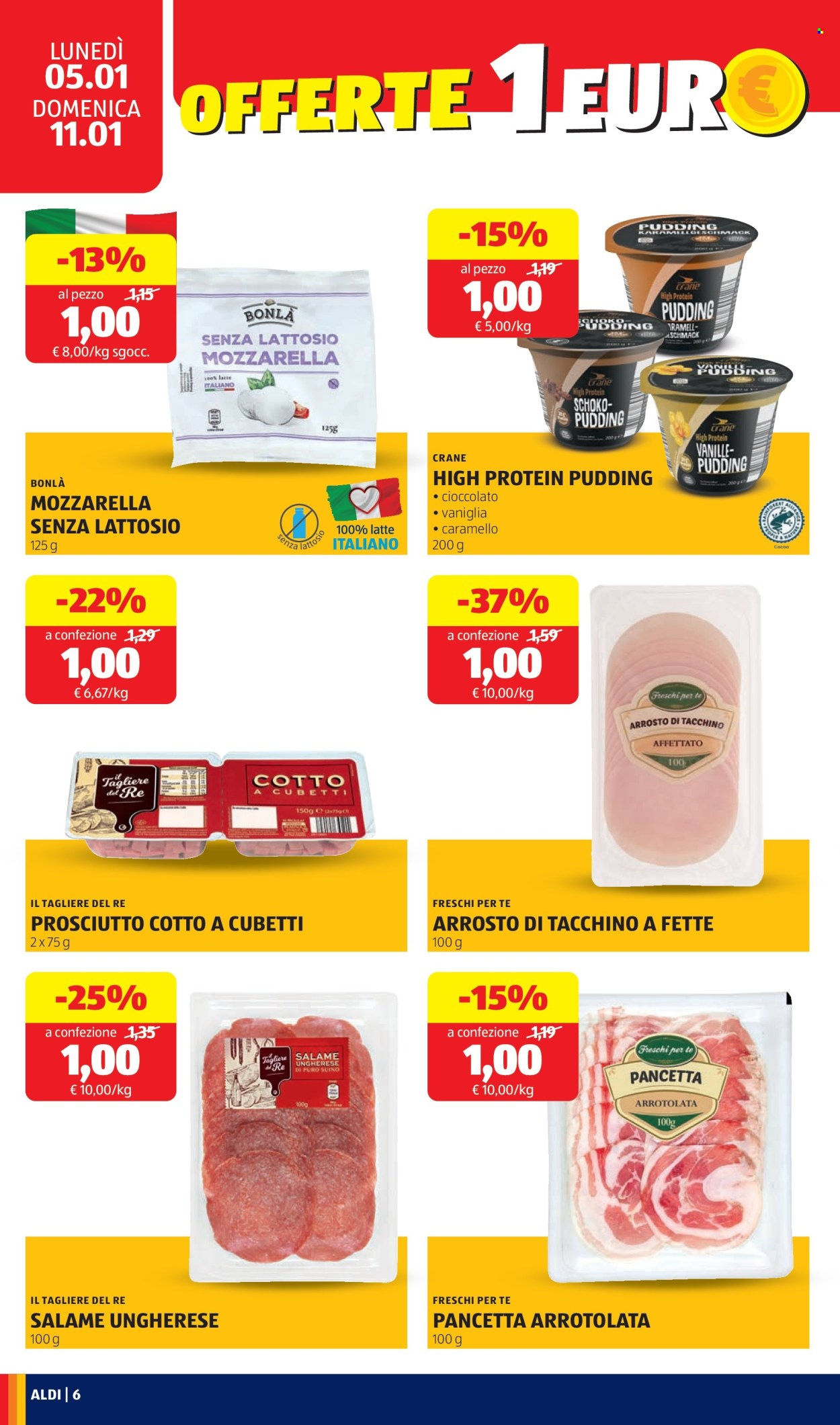 Volantino Aldi - 5/1/2026 - 11/1/2026. Pagina 6