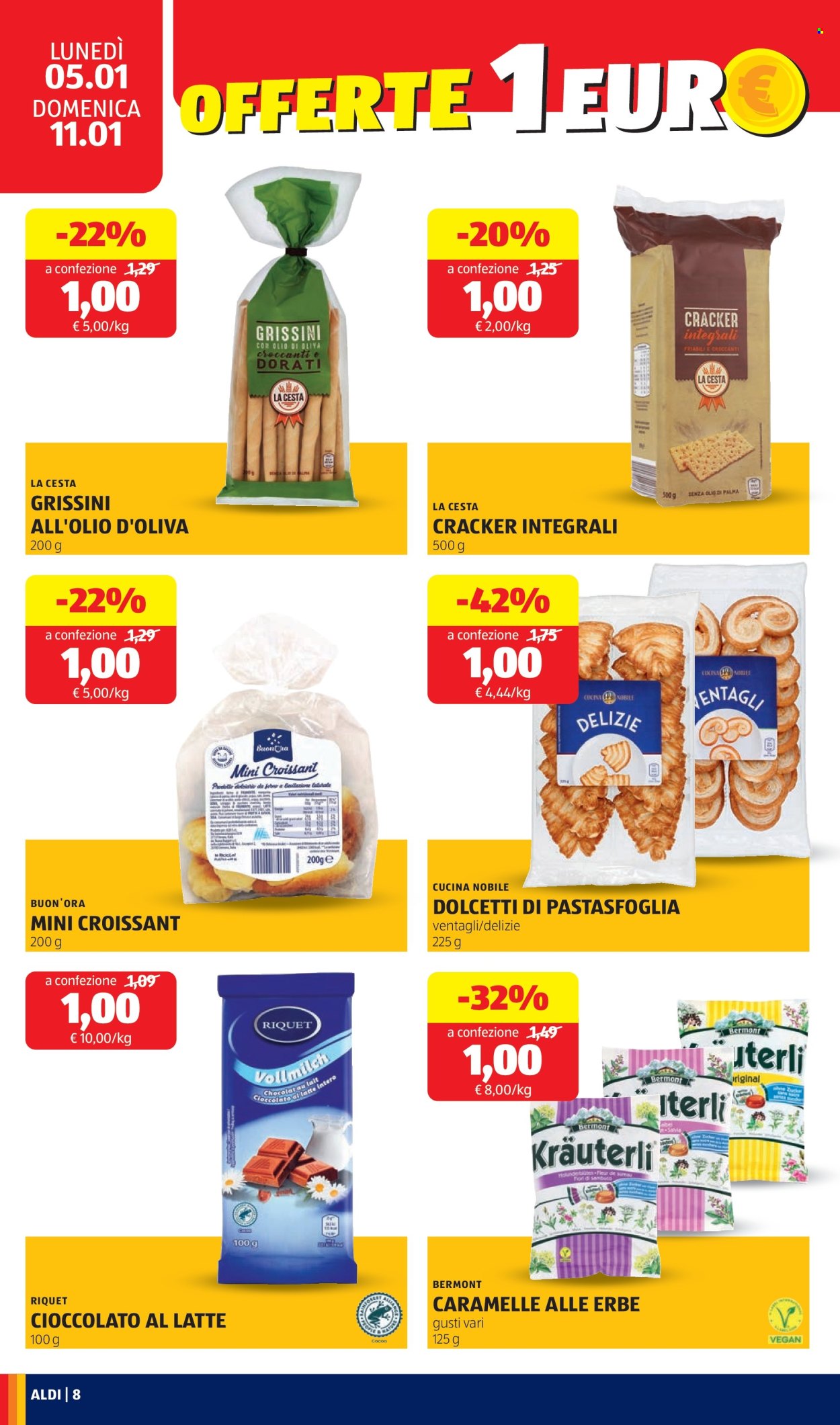 Volantino Aldi - 5/1/2026 - 11/1/2026. Pagina 8