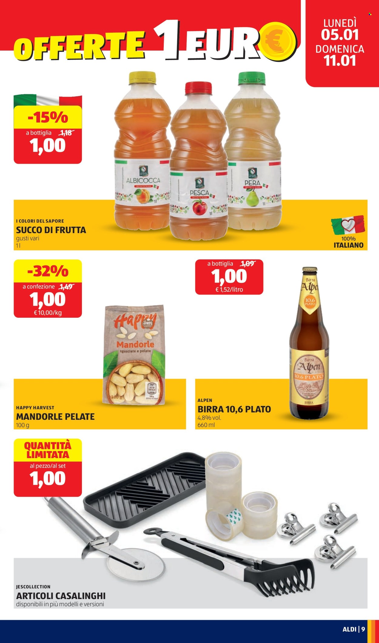 Volantino Aldi - 5/1/2026 - 11/1/2026. Pagina 9