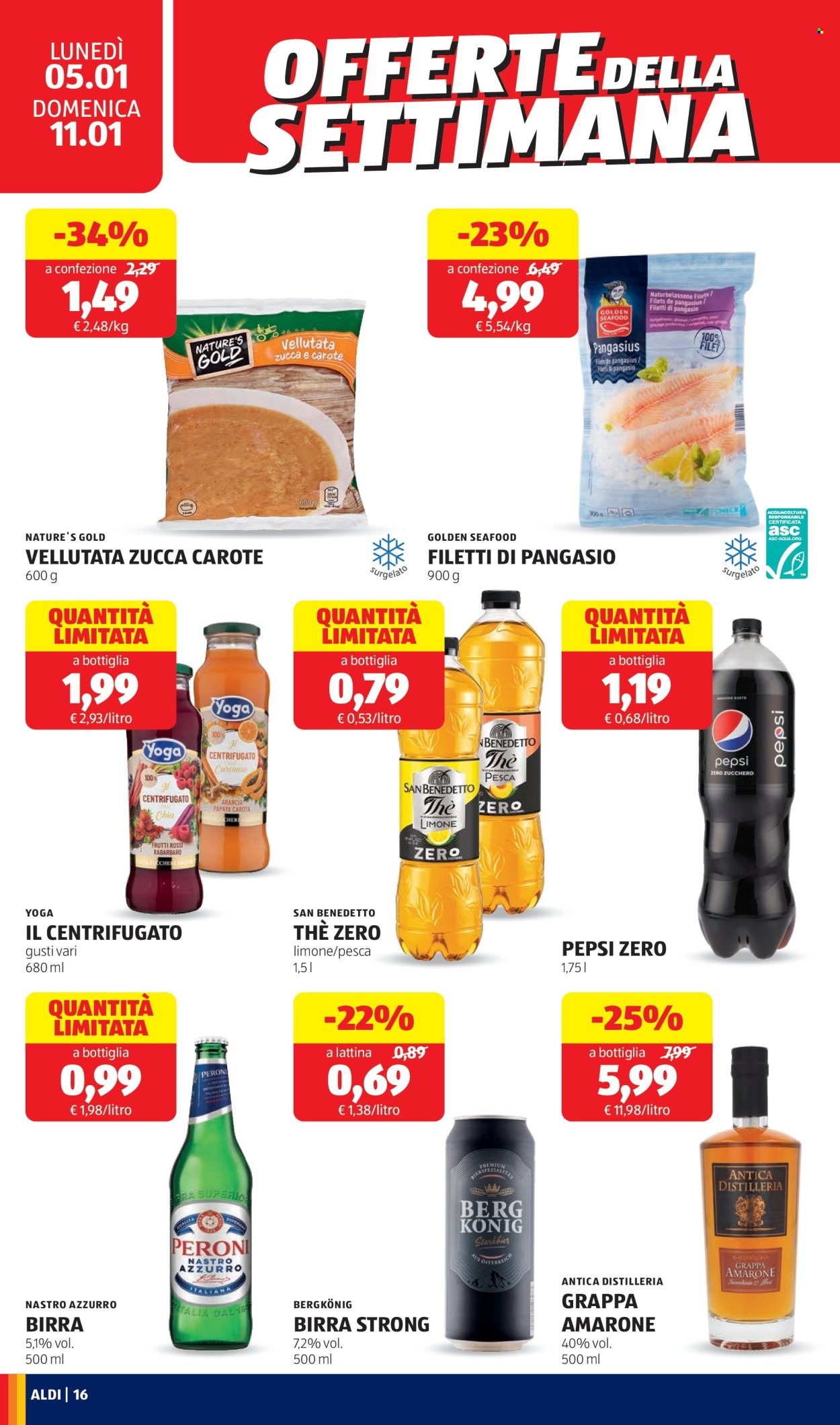 Volantino Aldi - 5/1/2026 - 11/1/2026. Pagina 16