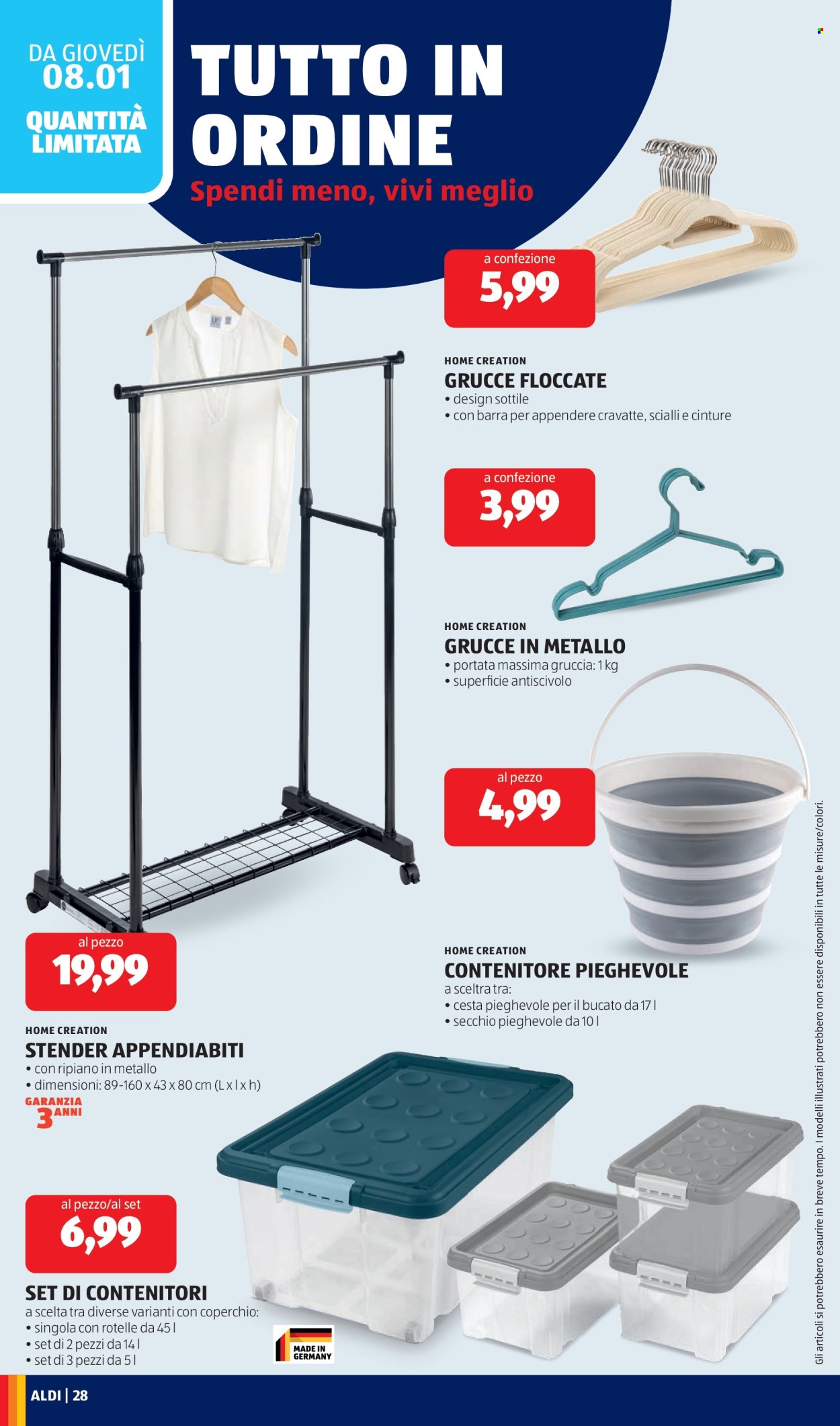 Volantino Aldi - 5/1/2026 - 11/1/2026. Pagina 28