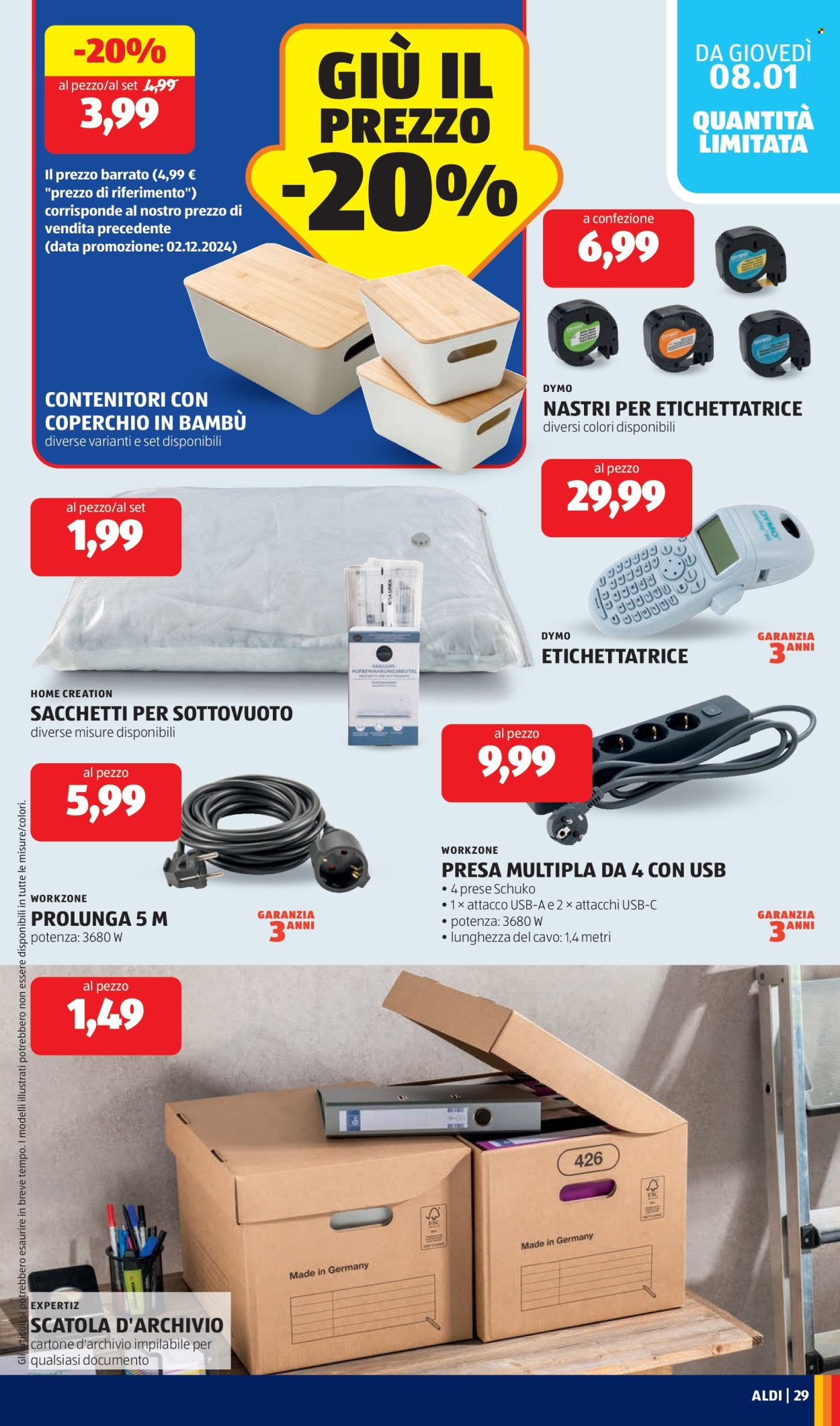 Volantino Aldi - 5/1/2026 - 11/1/2026. Pagina 29
