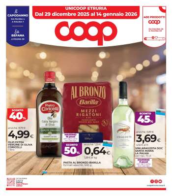 Volantino Coop - 29/12/2025 - 14/1/2026.