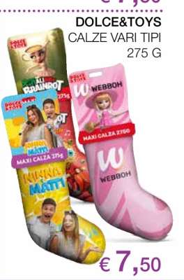 DOLCE&TOYS CALZE VARI TIPI