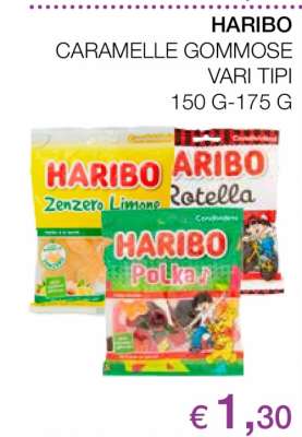 HARIBO Caramelle Gommose