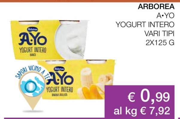 ARBOREA A•YO YOGURT INTERO