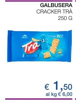 GALBUSERA CRACKER TRÀ