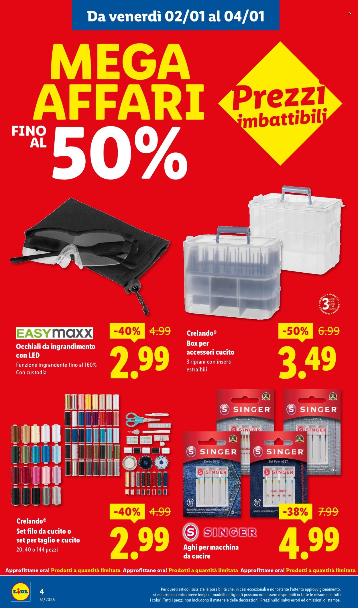 Volantino Lidl - 2/1/2026 - 4/1/2026. Pagina 4