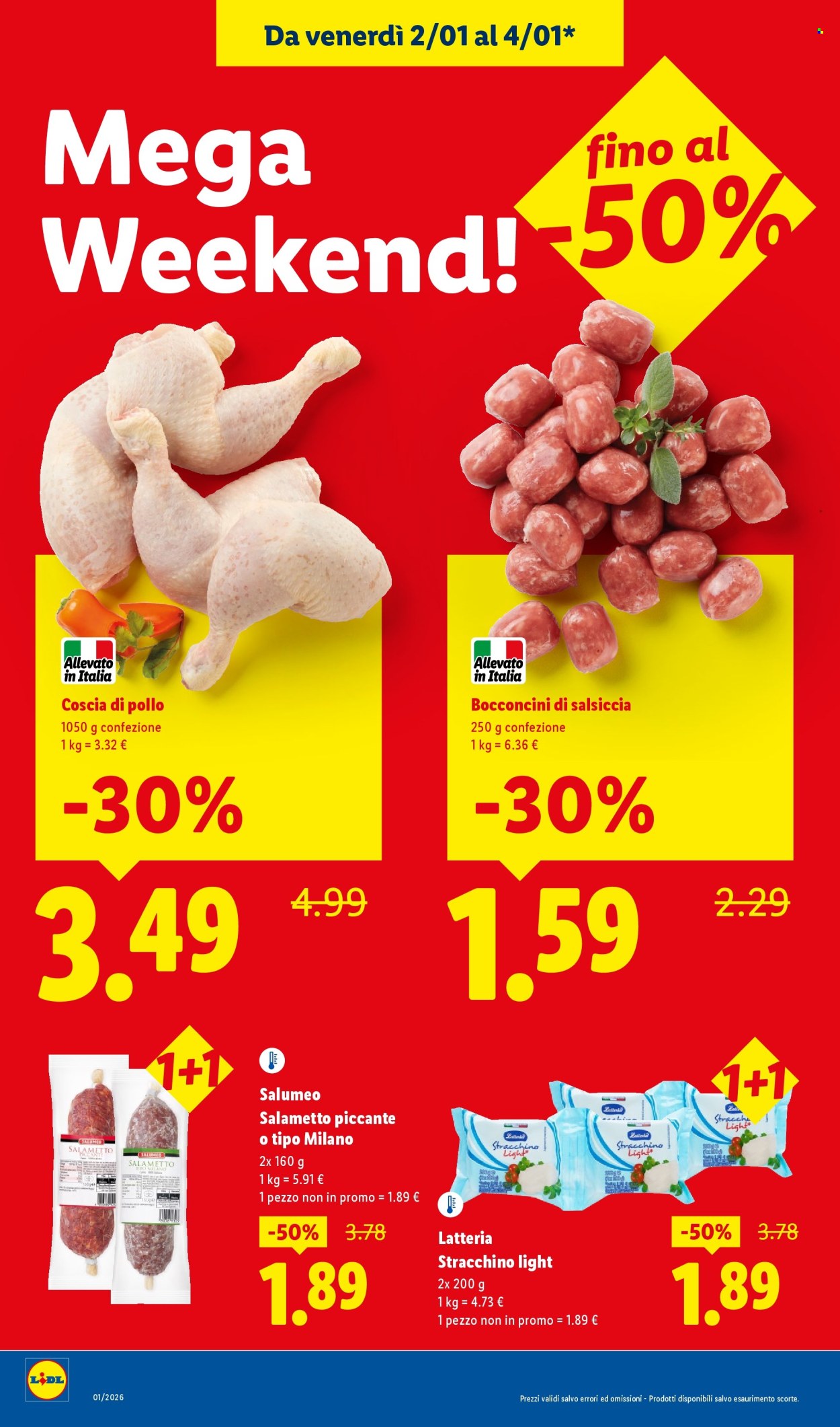 Volantino Lidl - 2/1/2026 - 4/1/2026. Pagina 2