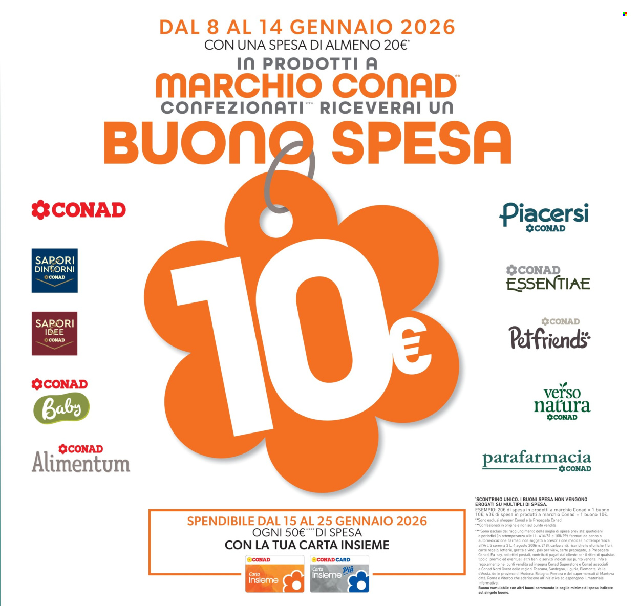 Volantino Conad - 7/1/2026 - 13/1/2026. Pagina 5