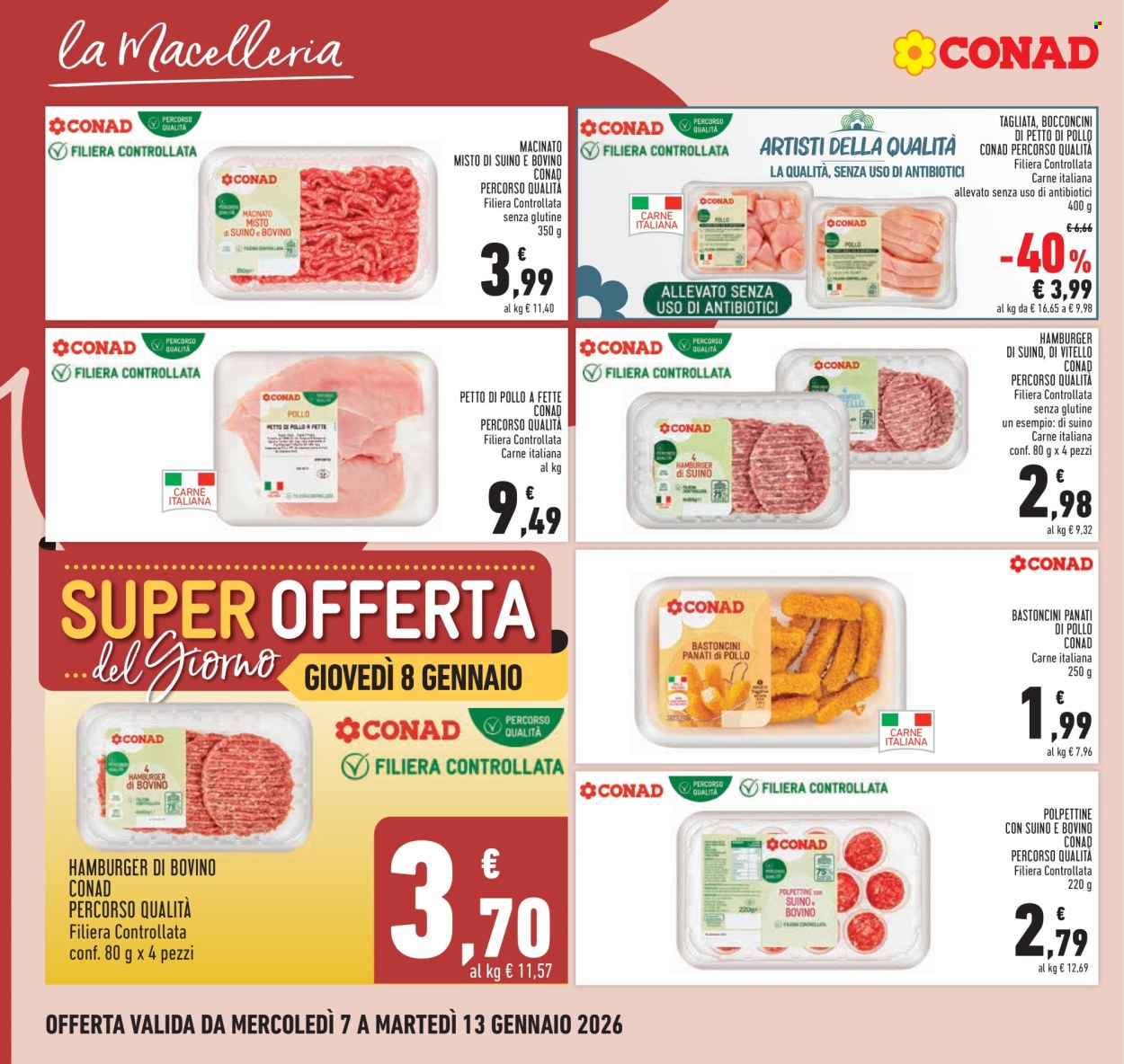 Volantino Conad - 7/1/2026 - 13/1/2026. Pagina 6