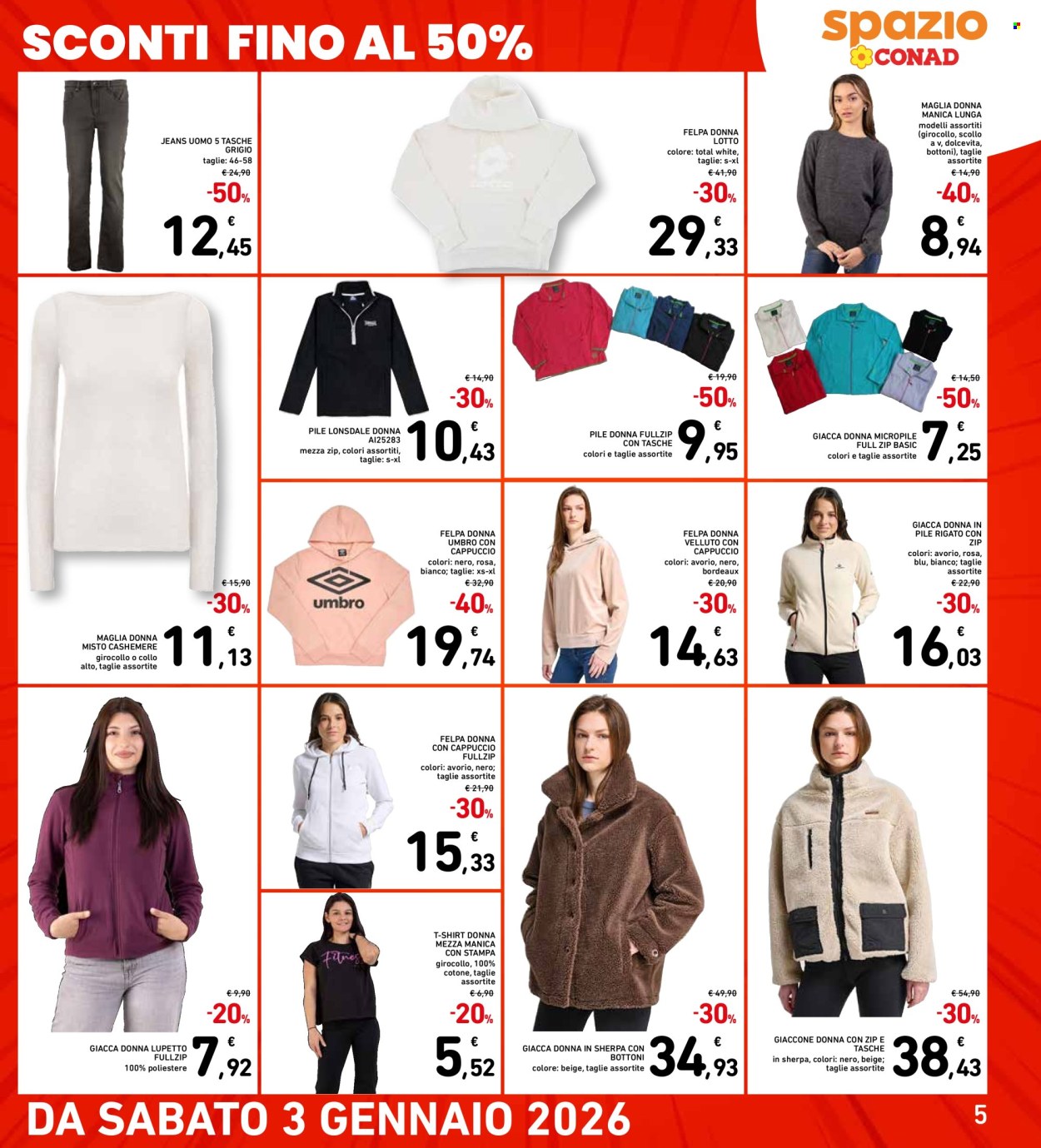 Volantino Spazio Conad - 2/1/2026 - 14/1/2026. Pagina 5