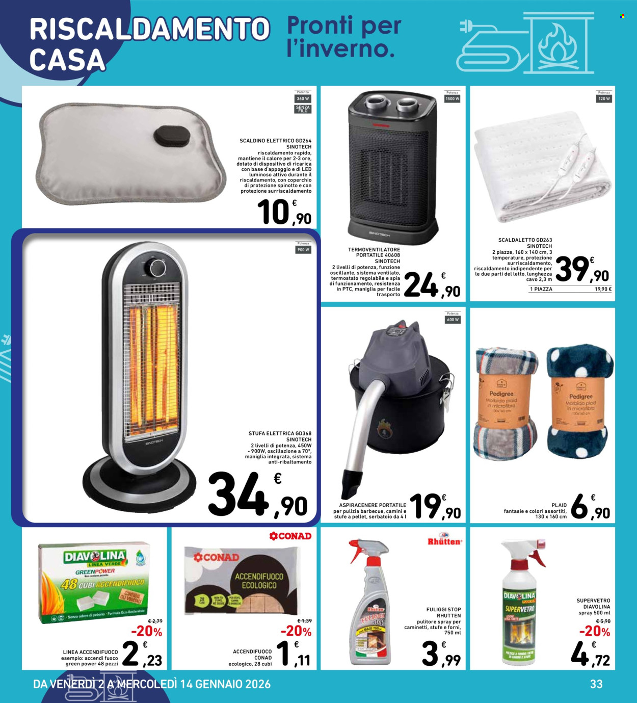 Volantino Spazio Conad - 2/1/2026 - 14/1/2026. Pagina 33