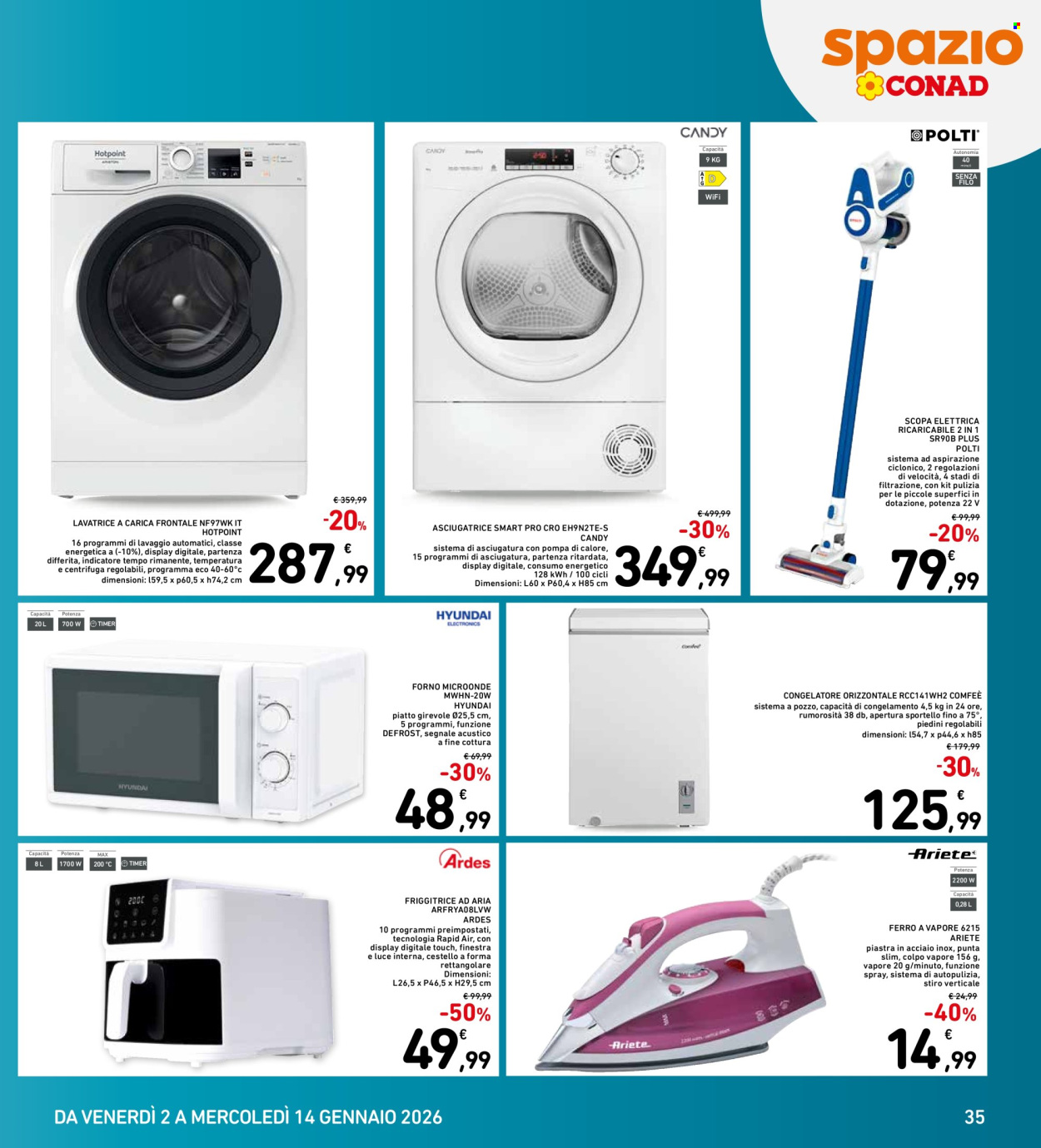 Volantino Spazio Conad - 2/1/2026 - 14/1/2026. Pagina 35