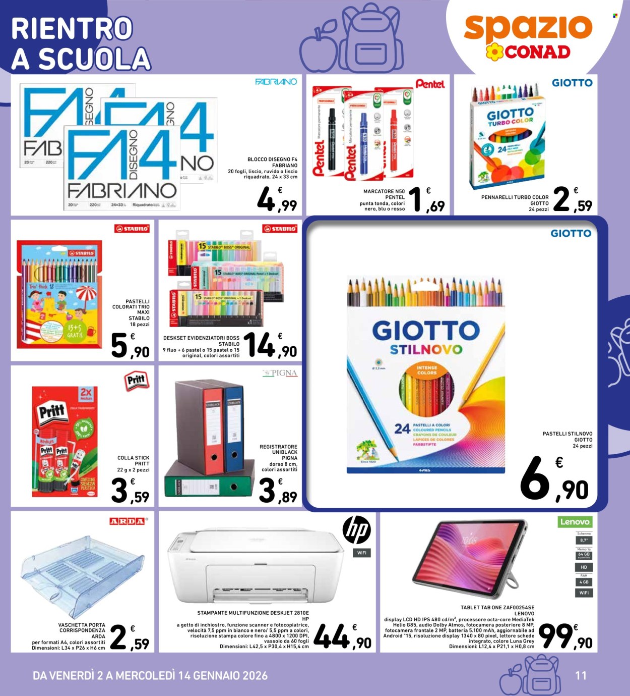 Volantino Spazio Conad - 2/1/2026 - 14/1/2026. Pagina 11