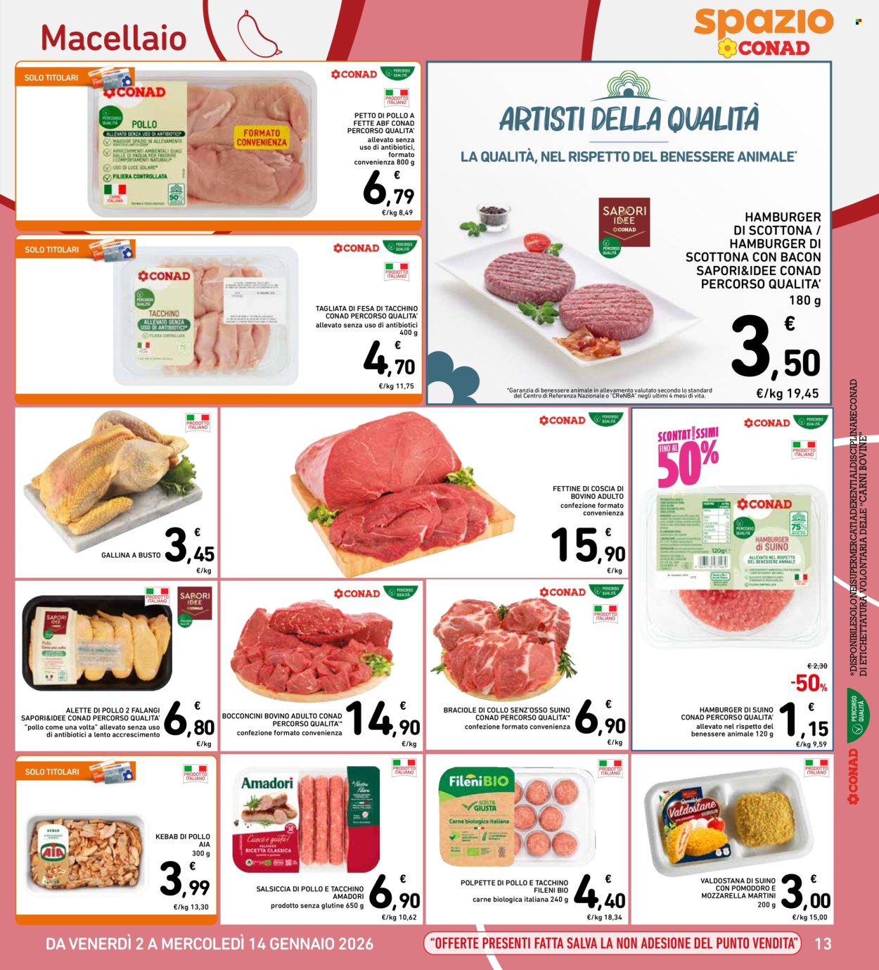Volantino Spazio Conad - 2/1/2026 - 14/1/2026. Pagina 13