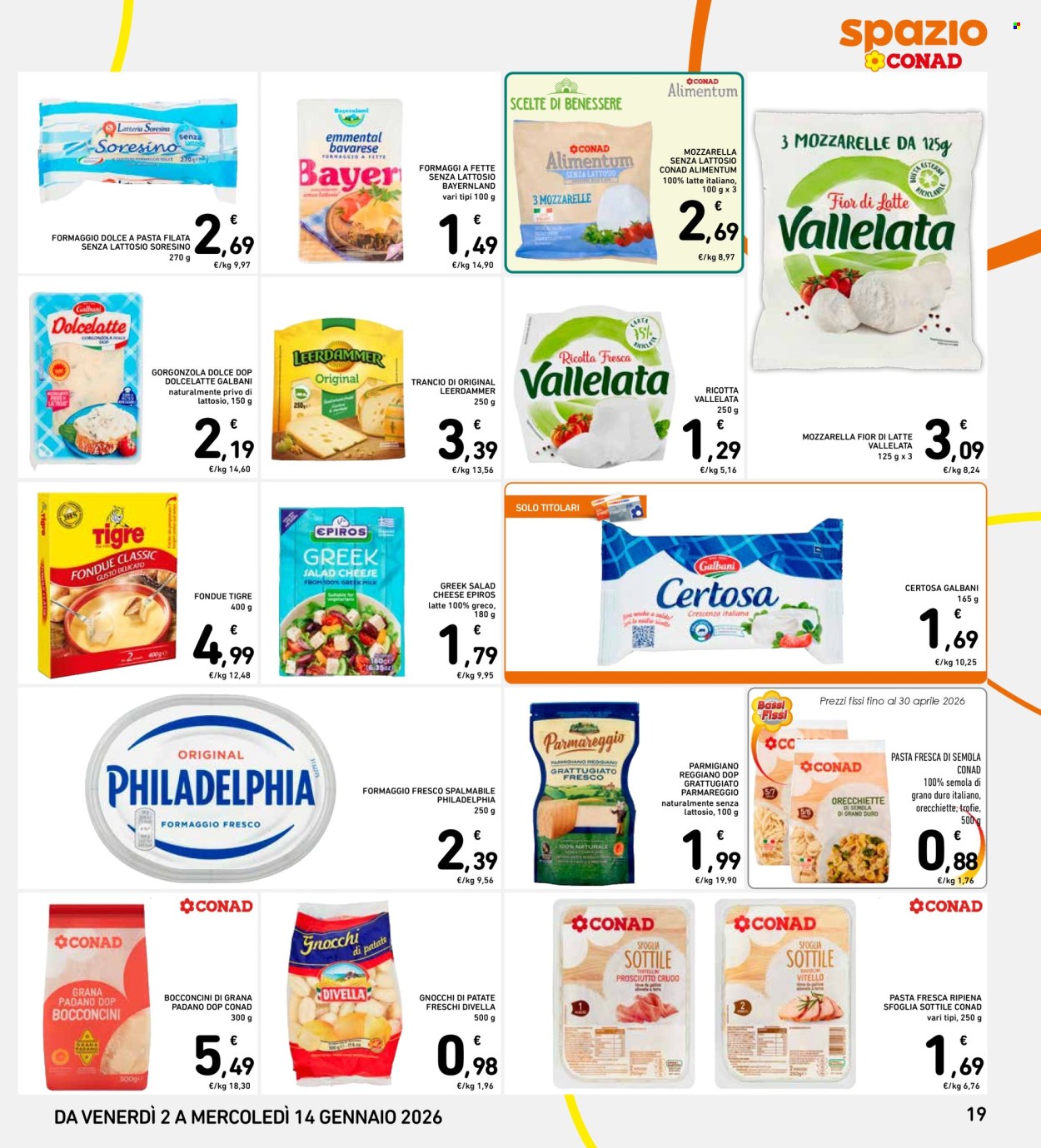 Volantino Spazio Conad - 2/1/2026 - 14/1/2026. Pagina 19
