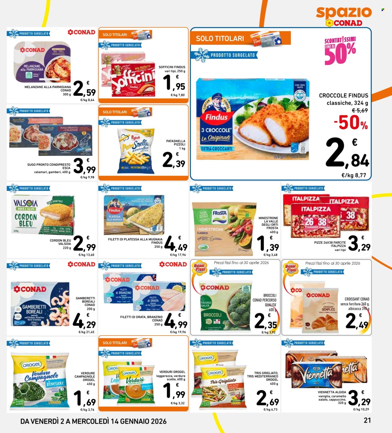 Volantino Spazio Conad - 2/1/2026 - 14/1/2026. Pagina 21
