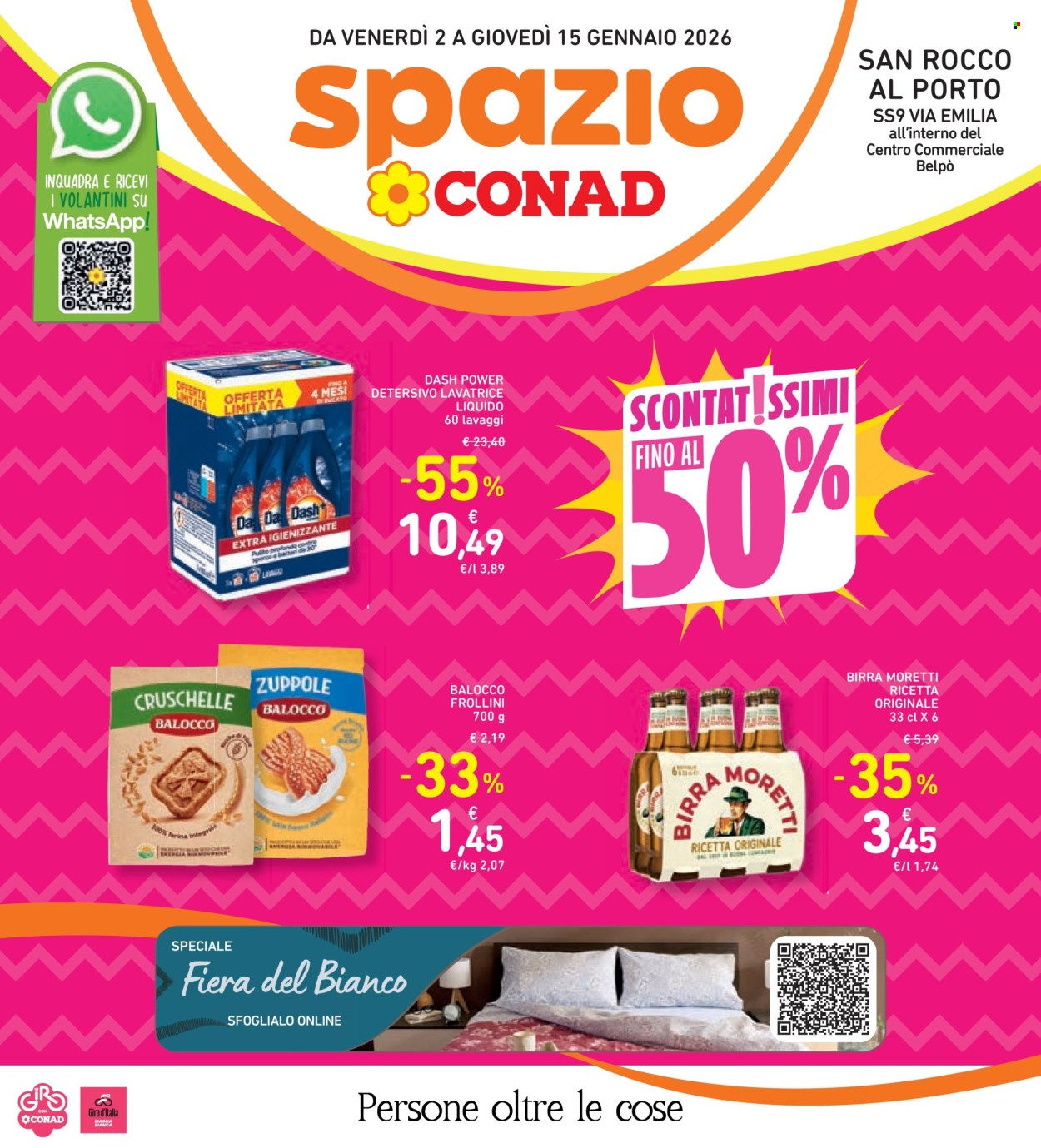 Volantino Spazio Conad - 2/1/2026 - 15/1/2026. Pagina 1