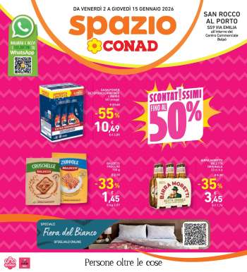 Volantino Spazio Conad - 2/1/2026 - 15/1/2026.