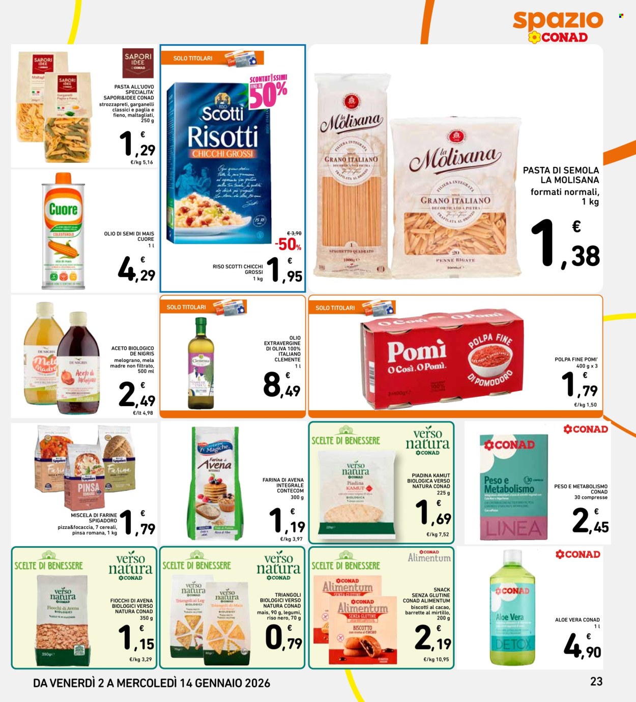 Volantino Spazio Conad - 2/1/2026 - 14/1/2026. Pagina 23