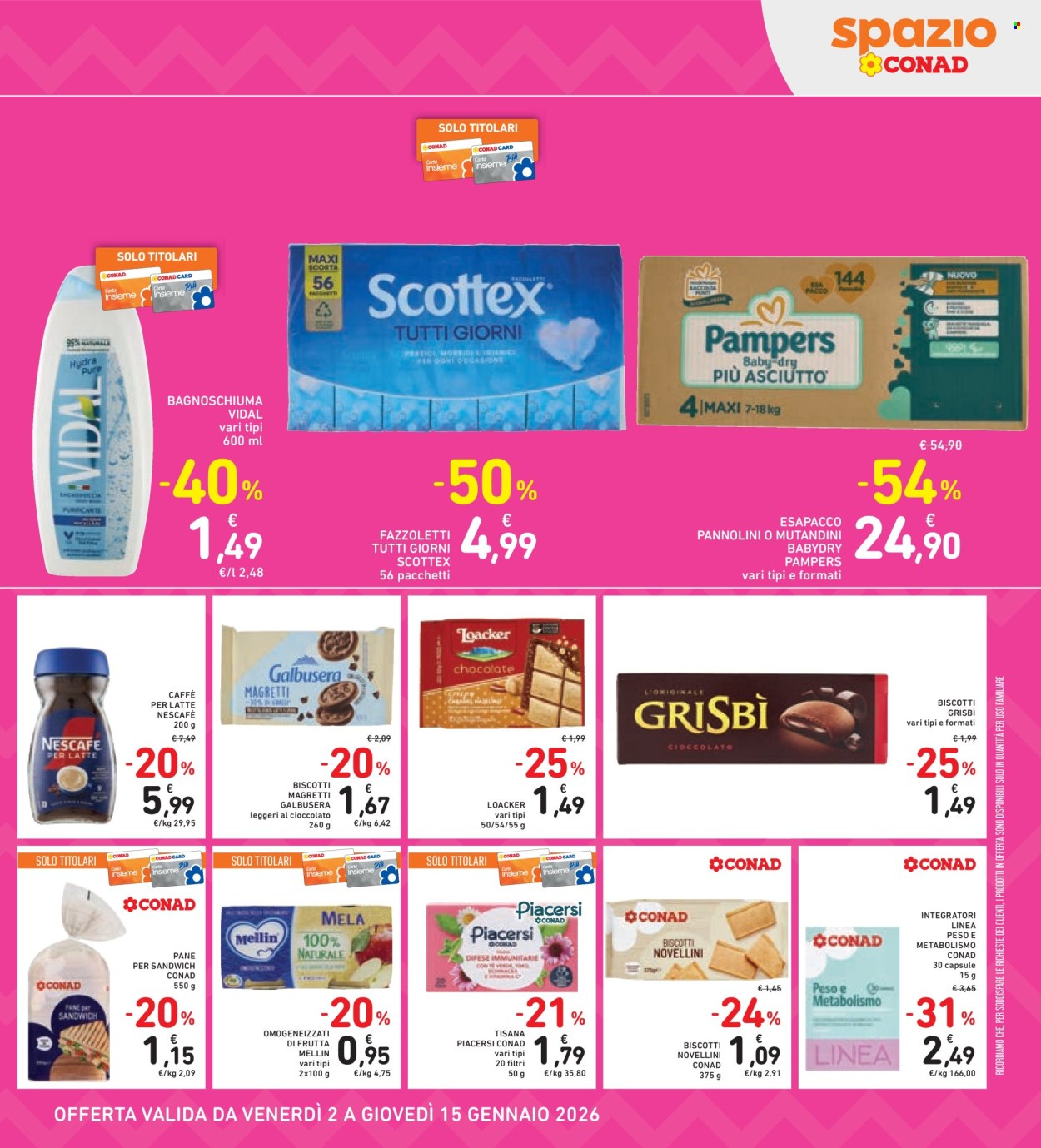 Volantino Spazio Conad - 2/1/2026 - 15/1/2026. Pagina 23