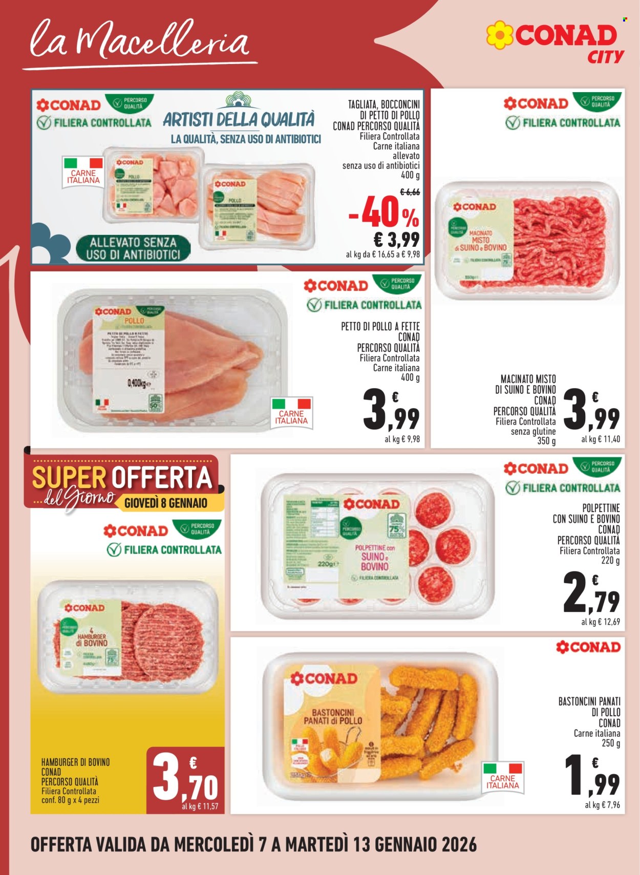 Volantino Conad - 7/1/2026 - 13/1/2026. Pagina 4