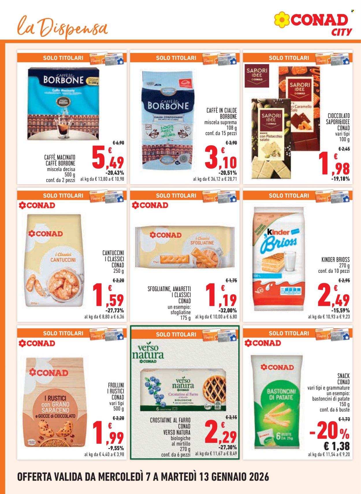 Volantino Conad - 7/1/2026 - 13/1/2026. Pagina 10