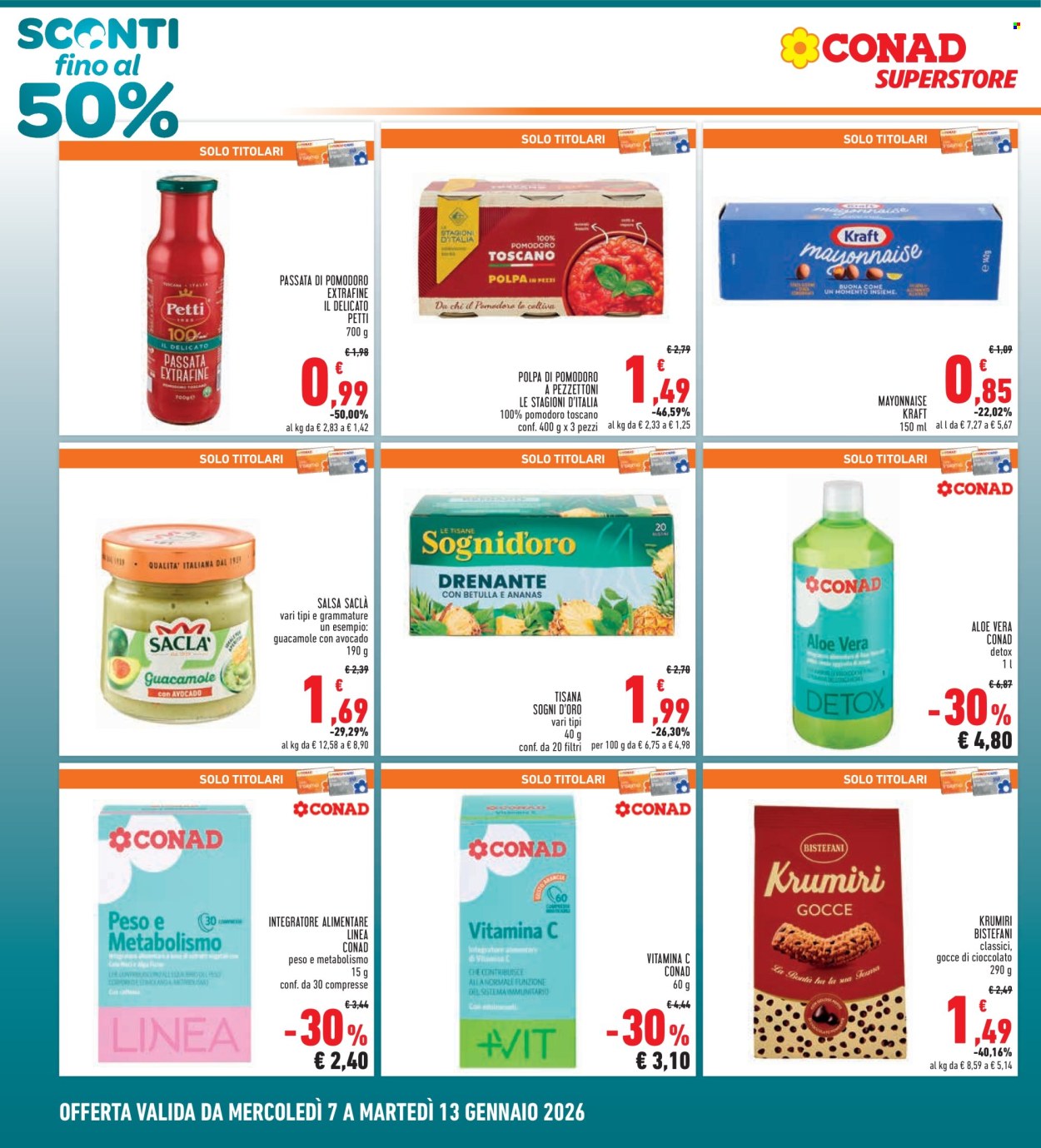 Volantino Conad - 7/1/2026 - 13/1/2026. Pagina 4
