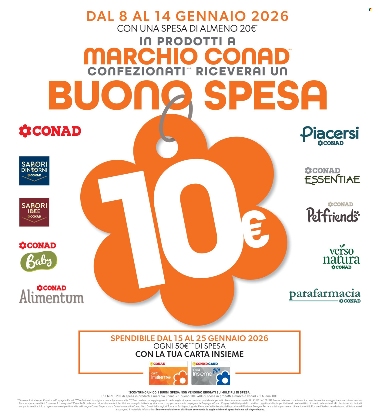Volantino Conad - 7/1/2026 - 13/1/2026. Pagina 7