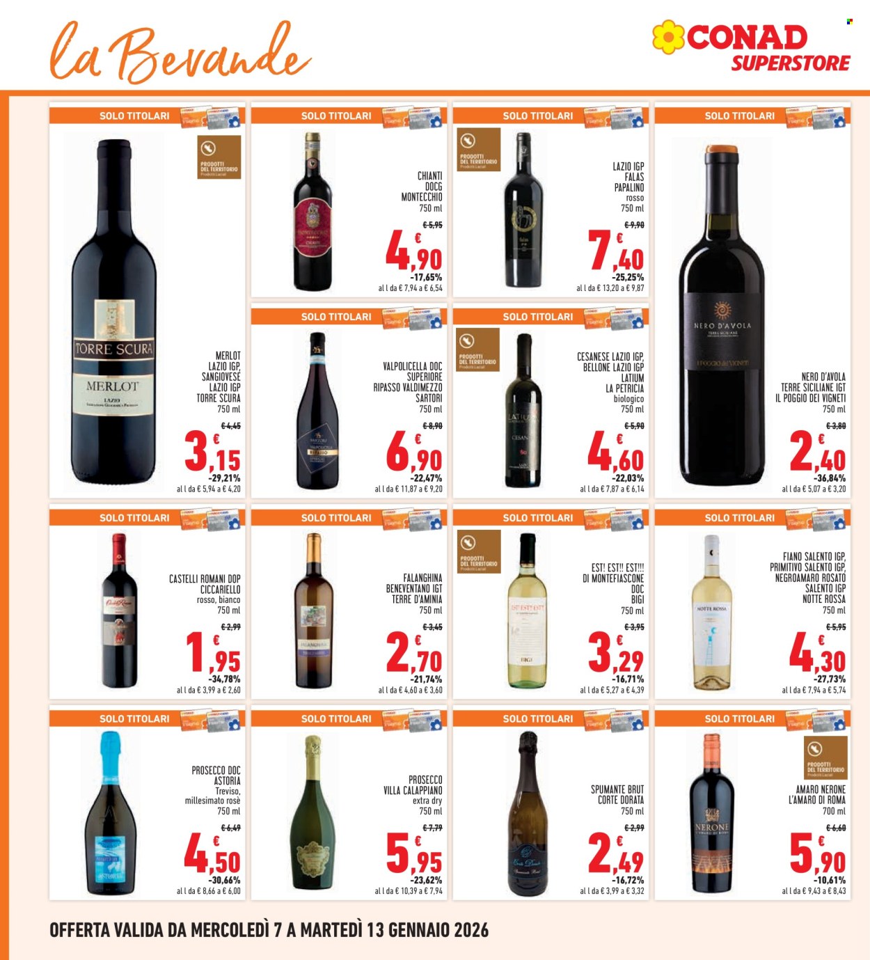 Volantino Conad - 7/1/2026 - 13/1/2026. Pagina 22