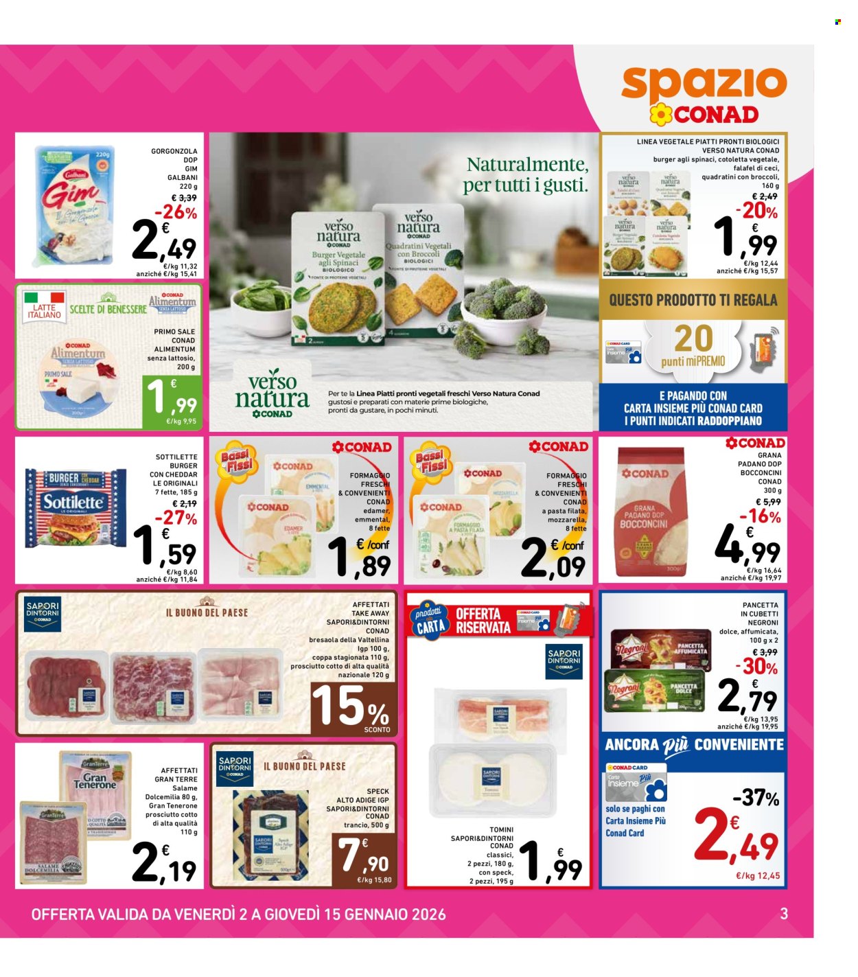 Volantino Spazio Conad - 2/1/2026 - 15/1/2026. Pagina 3