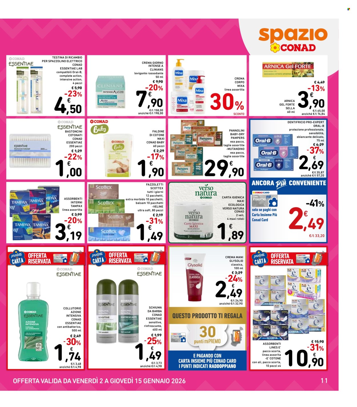 Volantino Spazio Conad - 2/1/2026 - 15/1/2026. Pagina 11