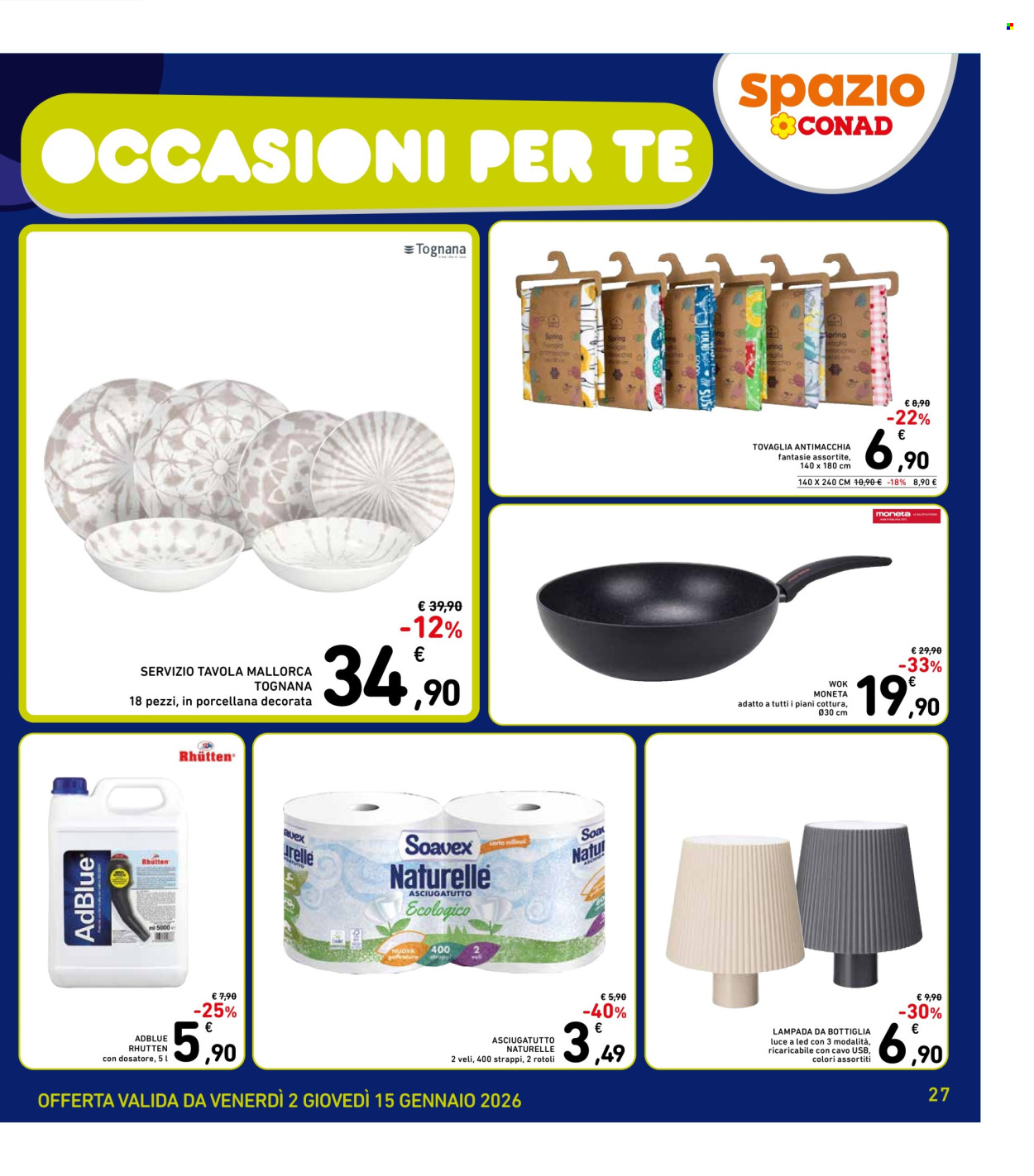 Volantino Spazio Conad - 2/1/2026 - 15/1/2026. Pagina 27
