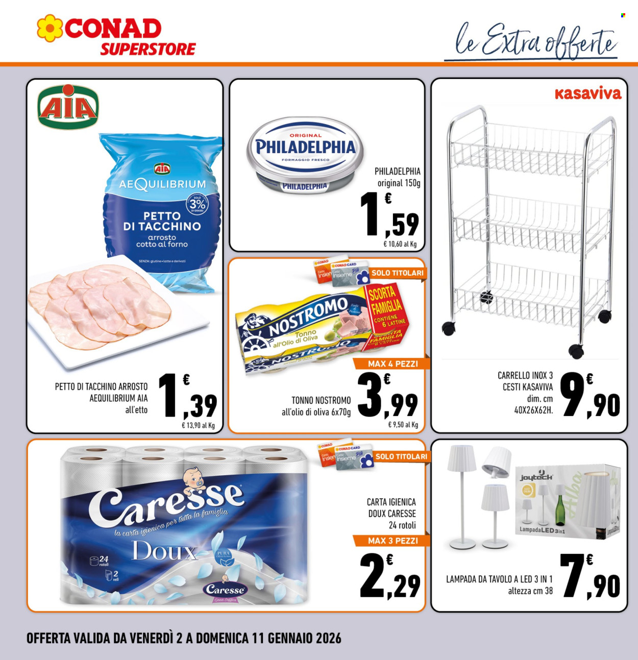 Volantino Conad Superstore - 2/1/2026 - 11/1/2026. Pagina 2