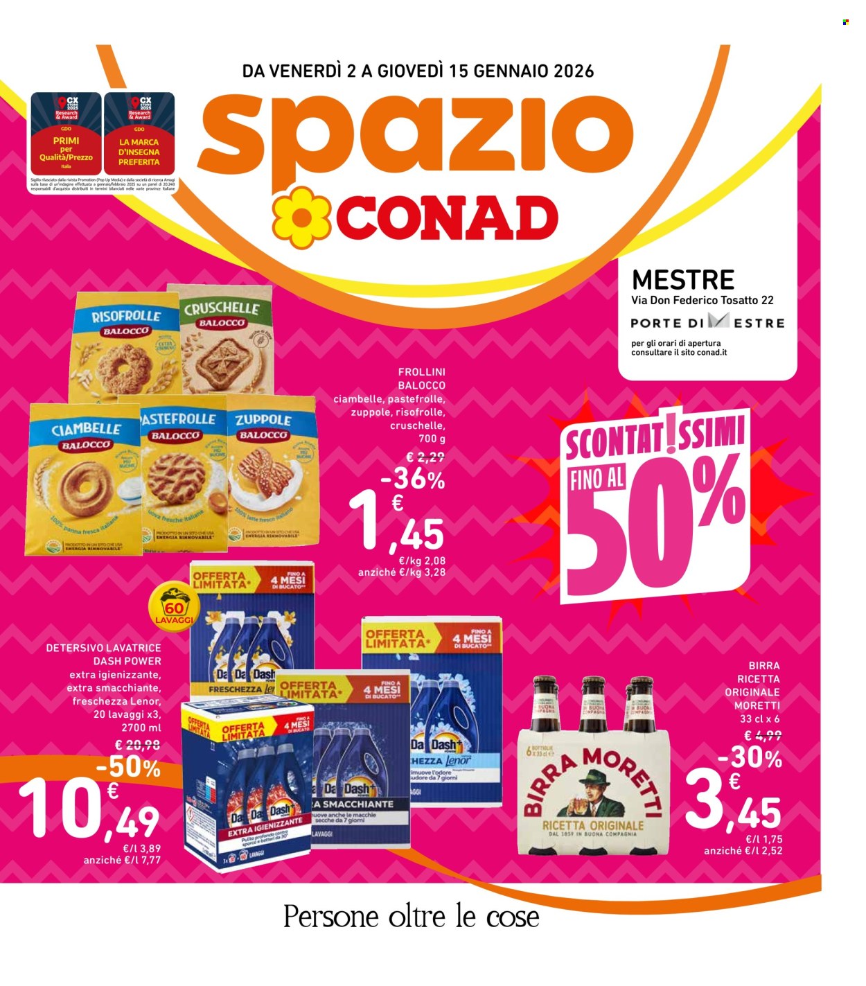 Volantino Spazio Conad - 2/1/2026 - 15/1/2026. Pagina 1
