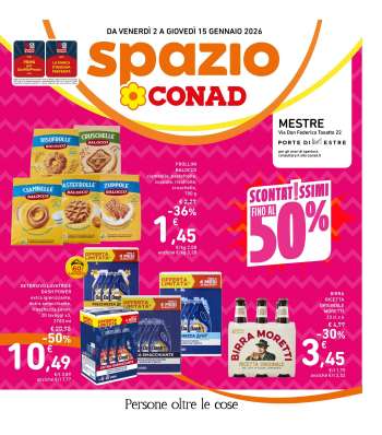 Volantino Spazio Conad - 2/1/2026 - 15/1/2026.