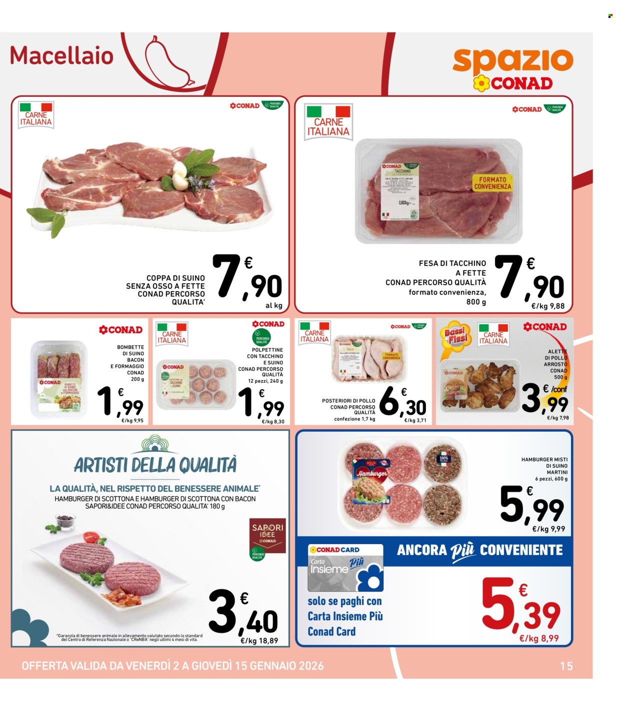 Volantino Spazio Conad - 2/1/2026 - 15/1/2026. Pagina 15
