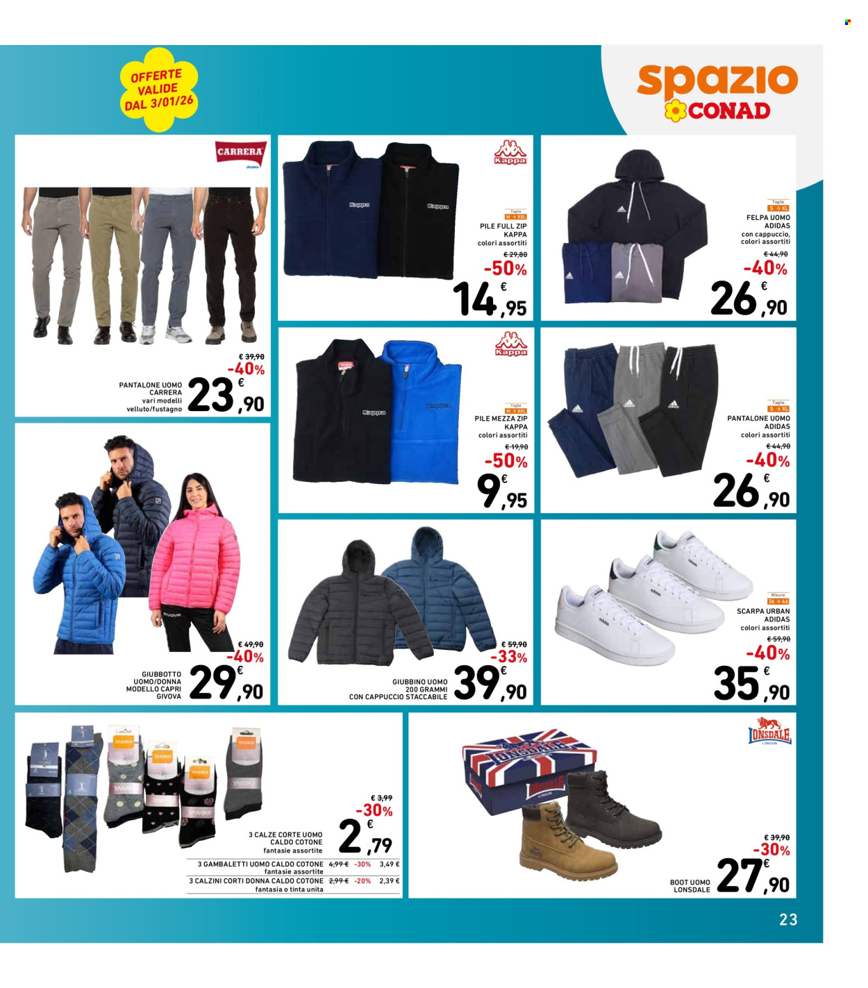 Volantino Spazio Conad - 2/1/2026 - 15/1/2026. Pagina 23