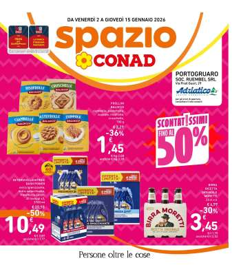 Volantino Spazio Conad - 2/1/2026 - 15/1/2026.