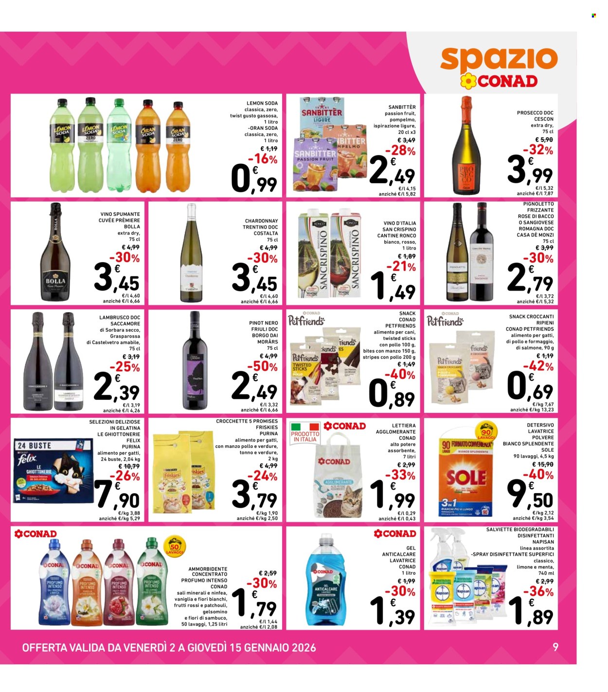 Volantino Spazio Conad - 2/1/2026 - 15/1/2026. Pagina 9