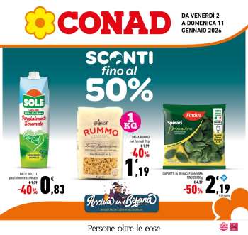 Volantino Conad - 2/1/2026 - 11/1/2026.