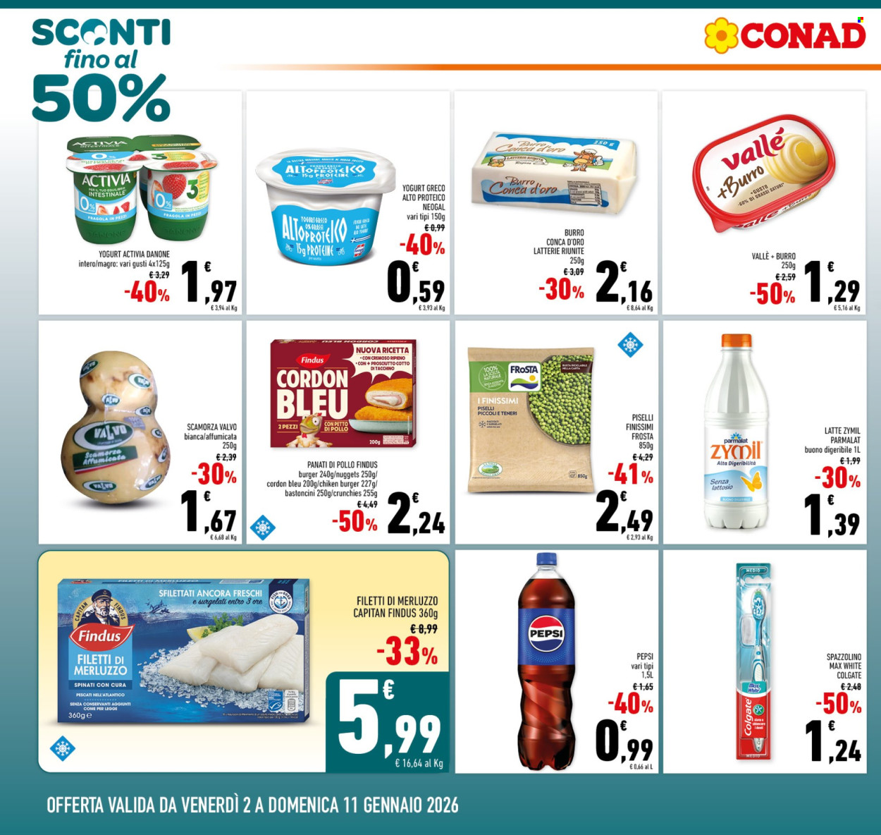 Volantino Conad - 2/1/2026 - 11/1/2026. Pagina 2