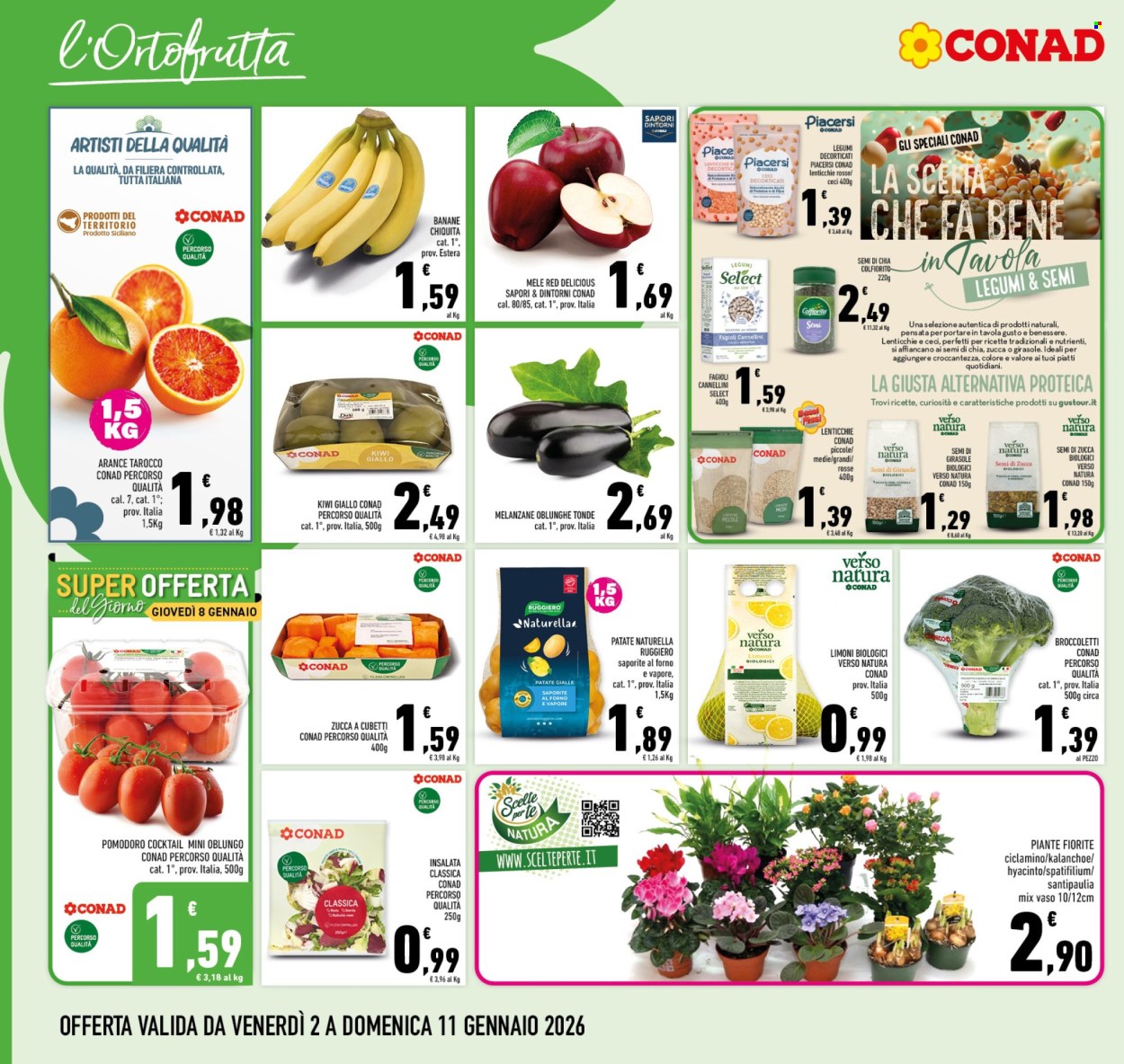 Volantino Conad - 2/1/2026 - 11/1/2026. Pagina 4