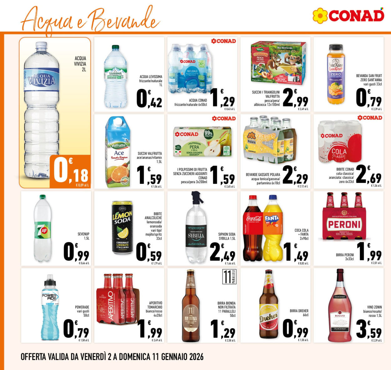 Volantino Conad - 2/1/2026 - 11/1/2026. Pagina 16
