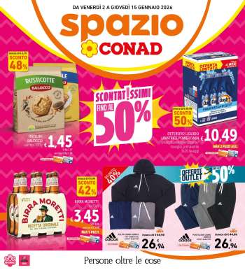 Volantino Spazio Conad - 2/1/2026 - 15/1/2026.