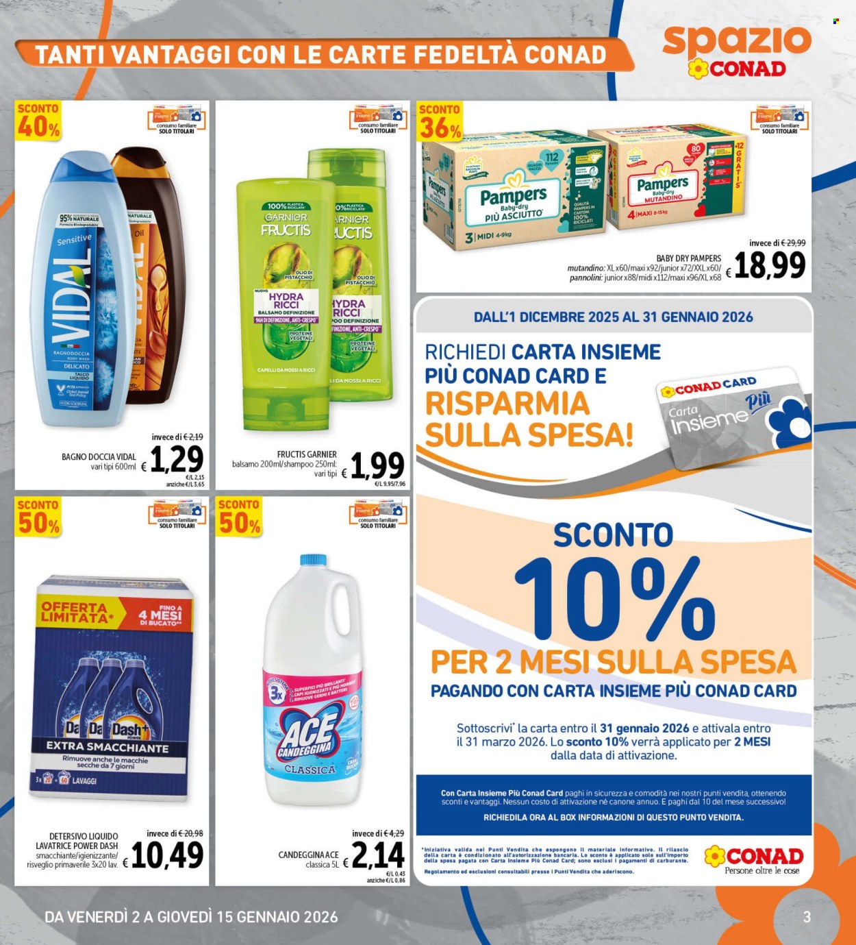 Volantino Spazio Conad - 2/1/2026 - 15/1/2026. Pagina 3