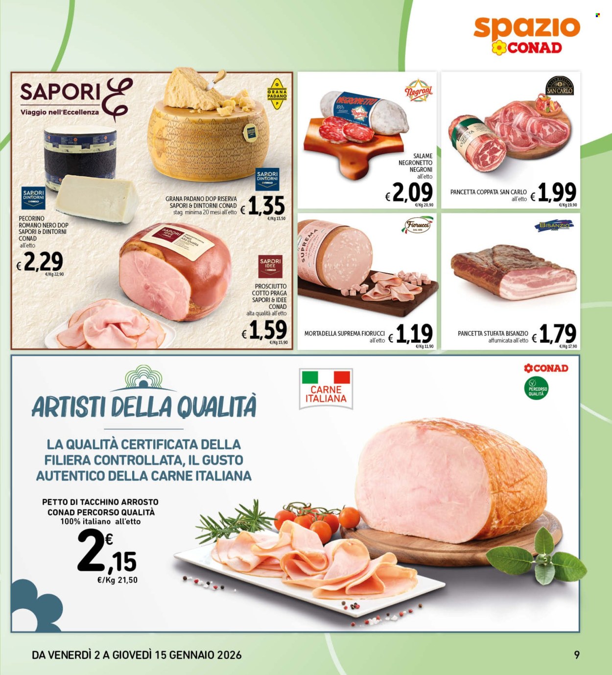 Volantino Spazio Conad - 2/1/2026 - 15/1/2026. Pagina 9